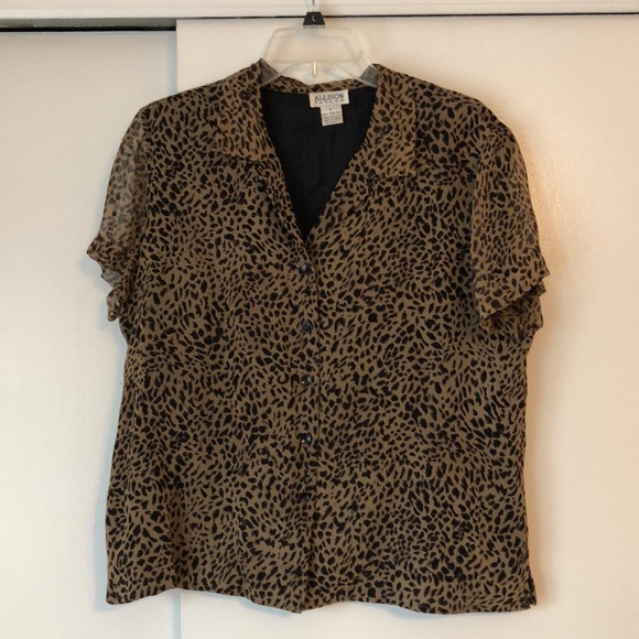 Allison Taylor Tops - Allison Taylor 100% Silk Top